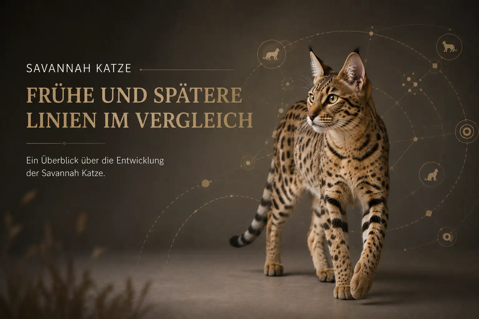 savannah fruehe spaetere linien vergleich