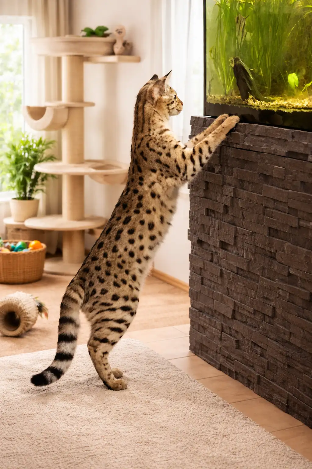 Größte Katze der Welt: Hauskatzen & Savannah im Vergleich